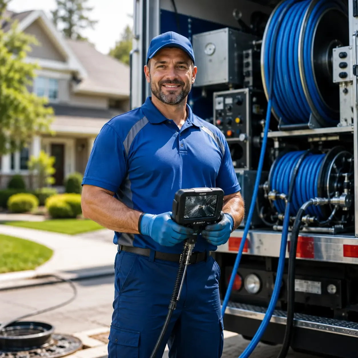 Local outdoor drain cleaning specialists in Jermyn, TX